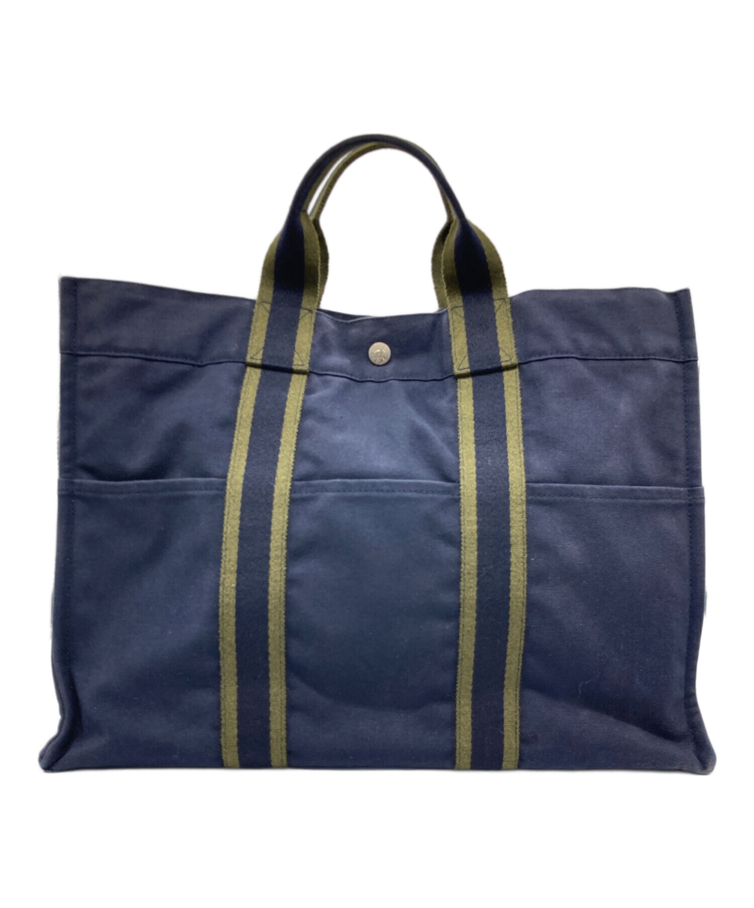 HERMES エルメス フールトゥ MM ネイビー A4 ✨極美品✨エルメス HERMES エルメス フールトゥ MM ネイビー A4 ✨極美品✨エルメス