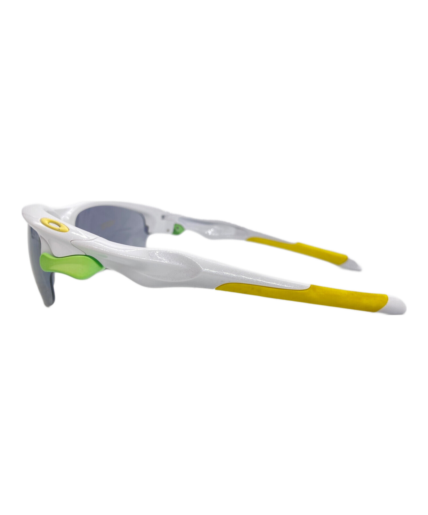 中古・古着通販】OAKLEY (オークリー) サングラス ホワイト×イエロー 
