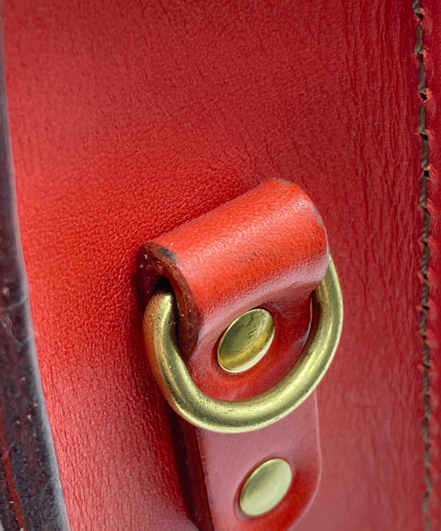 中古・古着通販】Herz (ヘルツ) コラージュバッグ レッド｜ブランド