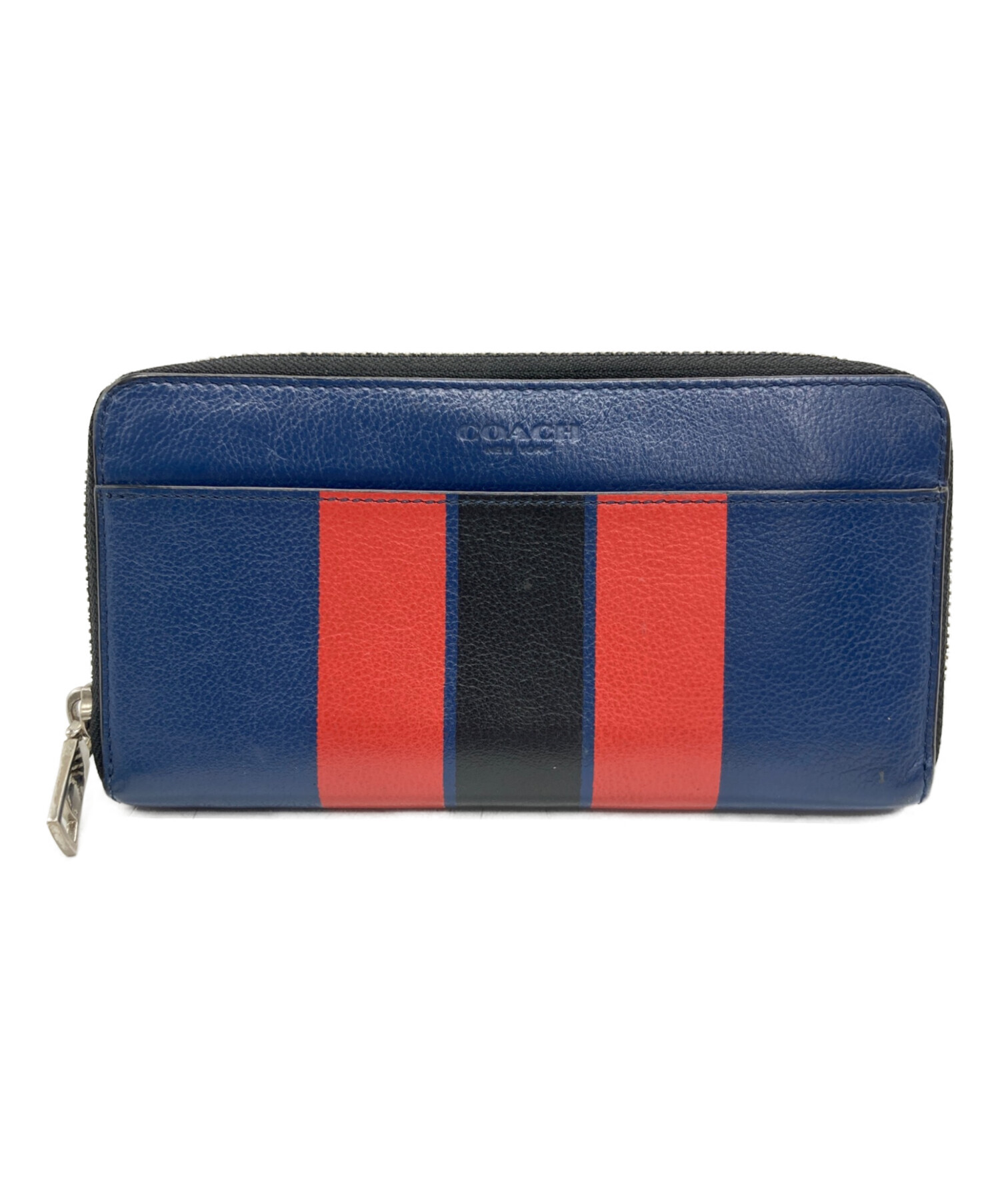 中古・古着通販】COACH (コーチ) 長財布 ネイビー｜ブランド・古着通販 