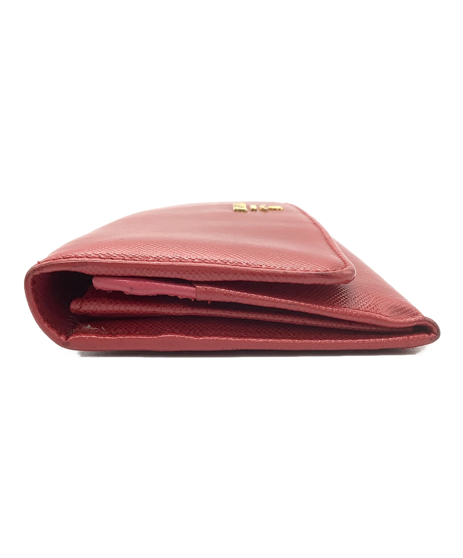中古・古着通販】PRADA (プラダ) 長財布 レッド｜ブランド・古着通販