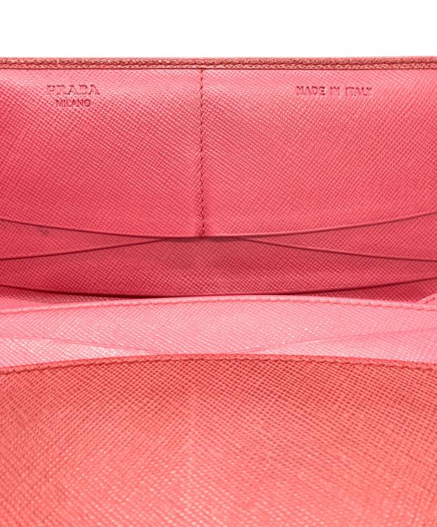 中古・古着通販】PRADA (プラダ) 長財布 レッド｜ブランド・古着通販