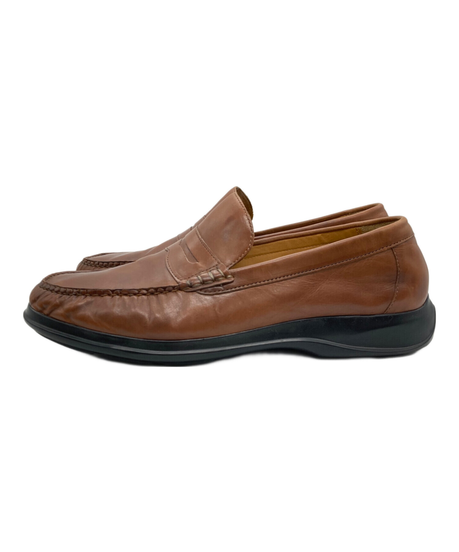 中古・古着通販】COLE HAAN (コールハーン) コインローファー ブラウン