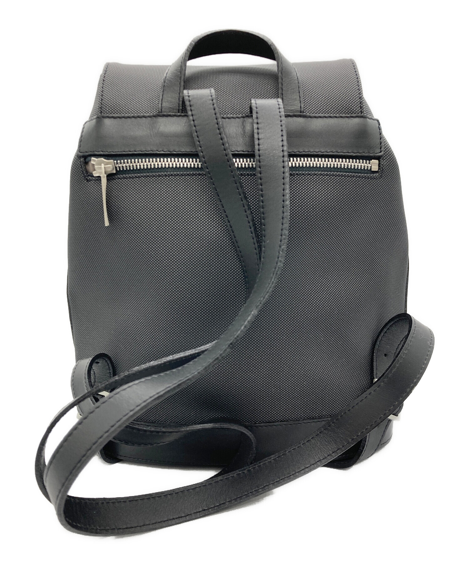 【美品】Lacoste ブラック リュック ラコステ LACOSTE メンズクラシック ポケットバックパック