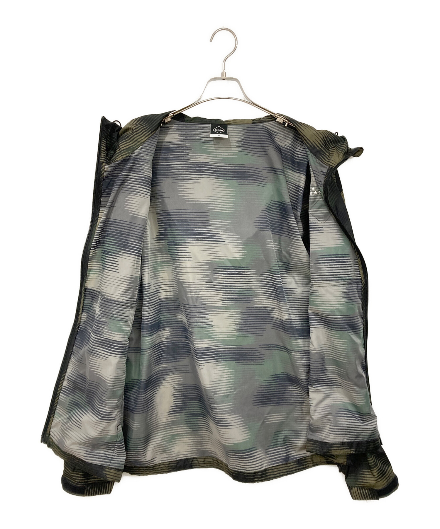 Bristol ナイロンジャケット Mサイズ 中古・古着通販】Bristol (ブリストル) ナイロンジャケット グリーン