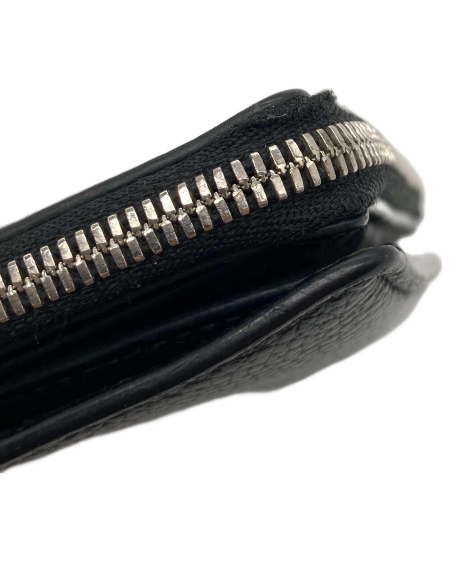 中古・古着通販】BALENCIAGA (バレンシアガ) 2つ折り財布 ブラック