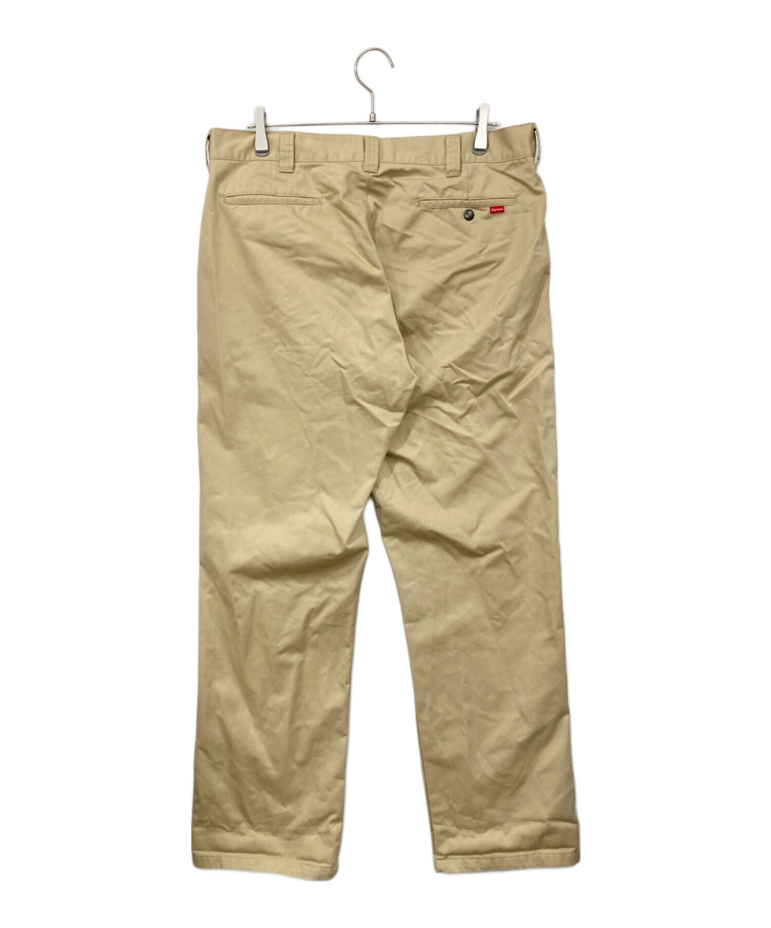 中古・古着通販】SUPREME (シュプリーム) チノパン アイボリー サイズ