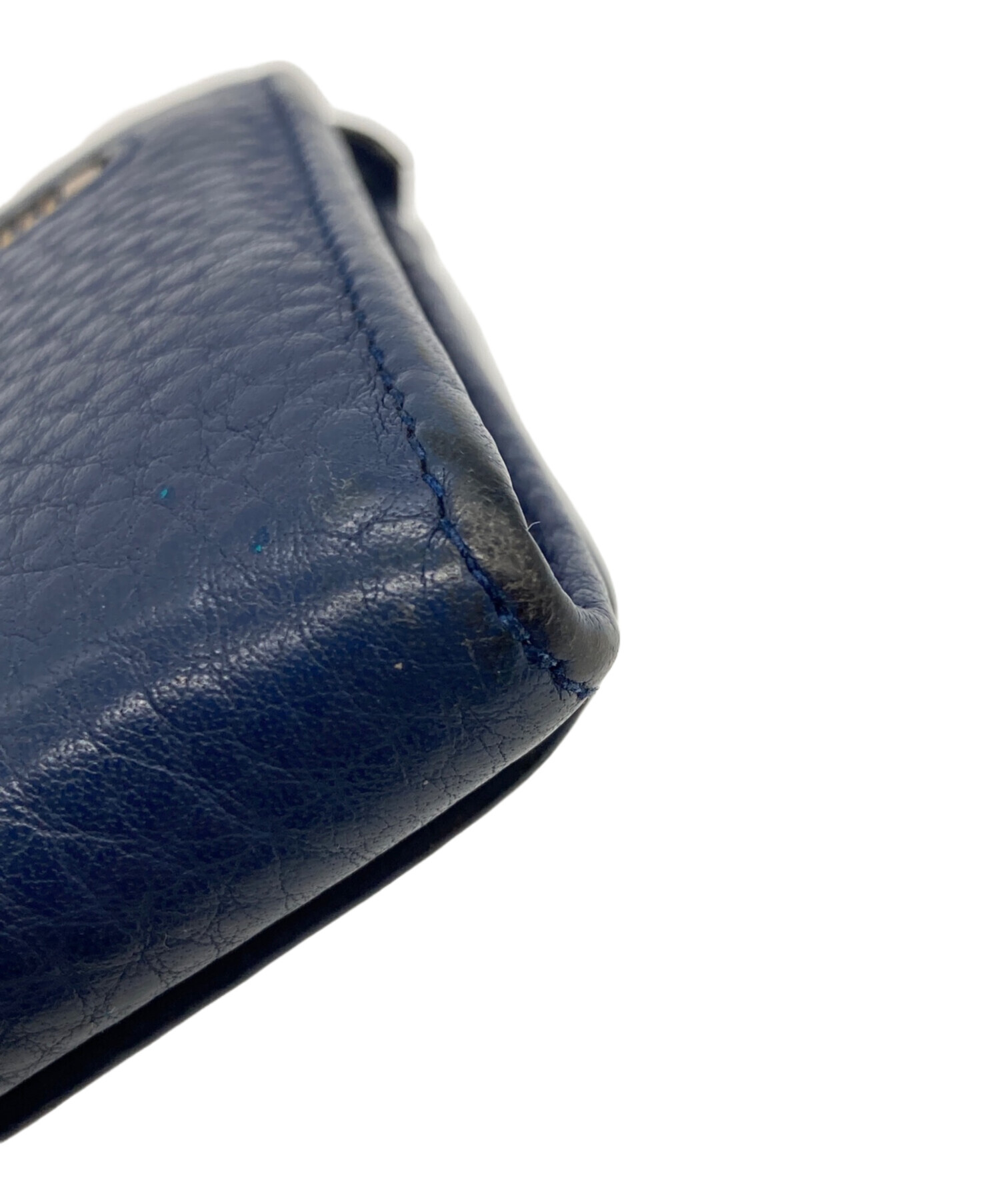 中古・古着通販】PRADA (プラダ) 長財布 ブルー×ゴールド｜ブランド