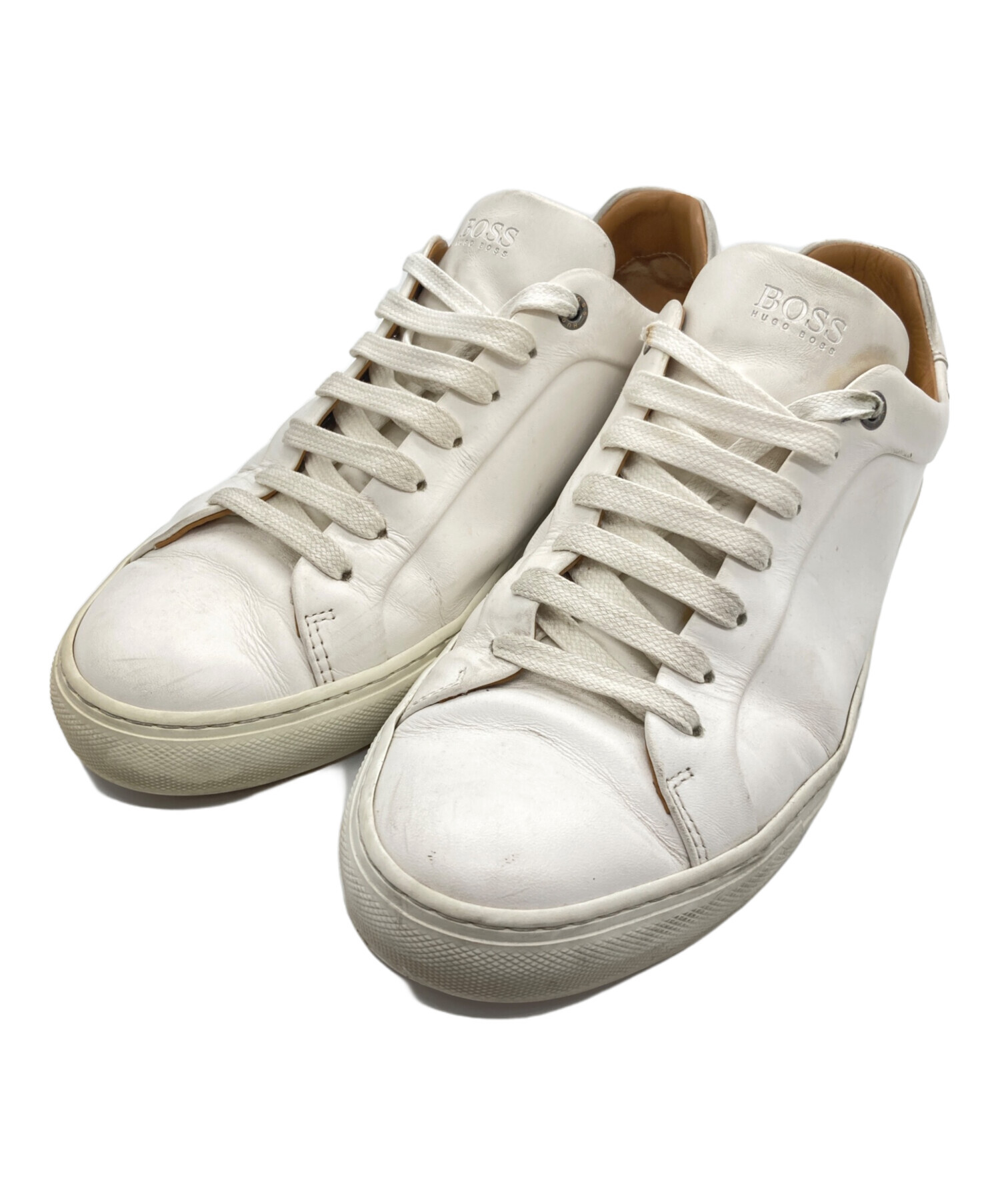 HUGO BOSS ヒューゴボス スニーカー メンズ 【古着】【中古】 中古・古着通販】HUGO BOSS (ヒューゴ ボス) ローカットスニーカー