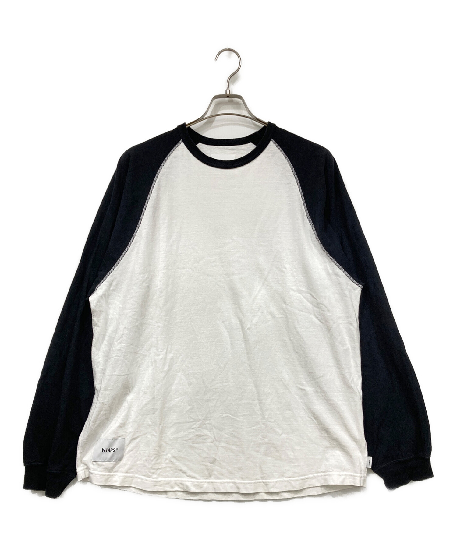 中古・古着通販】WTAPS (ダブルタップス) 長袖カットソー ブラック 