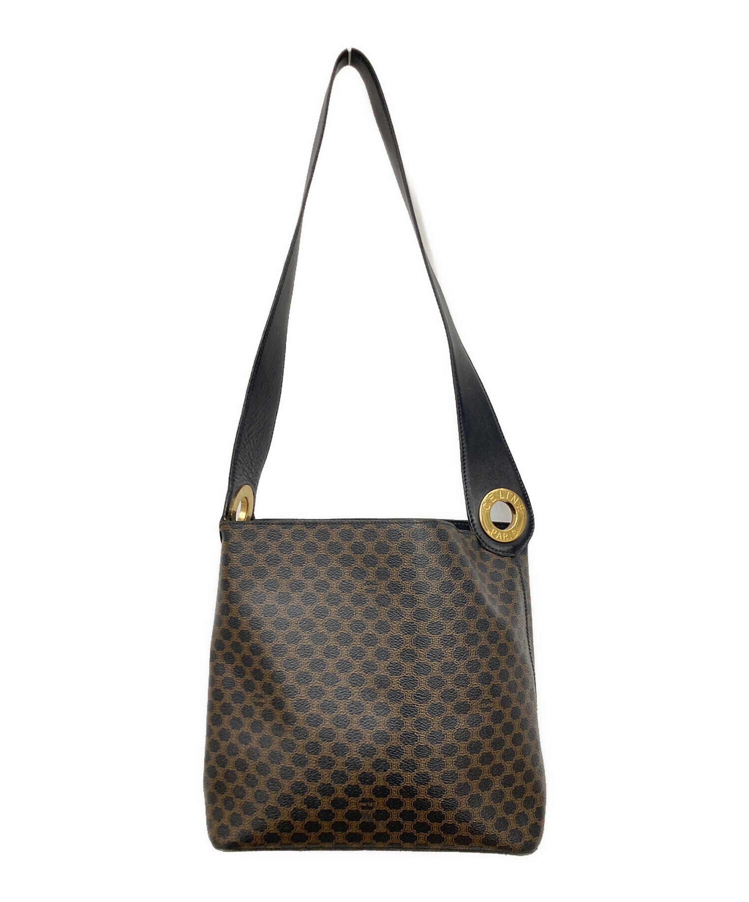 中古・古着通販】CELINE (セリーヌ) ワンショルダーバッグ ブラウン 