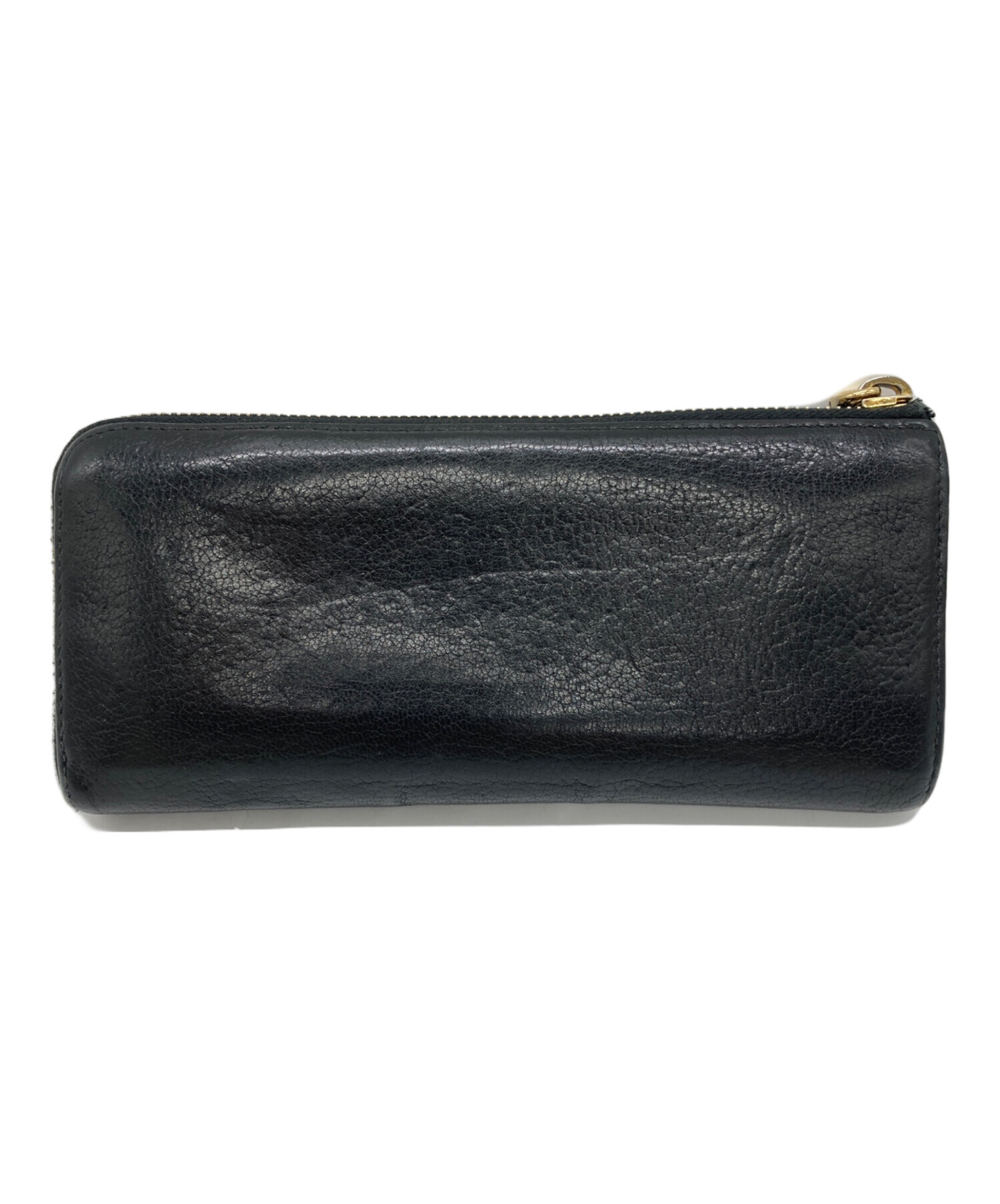 中古・古着通販】MIU MIU (ミュウミュウ) L字ファスナー長財布