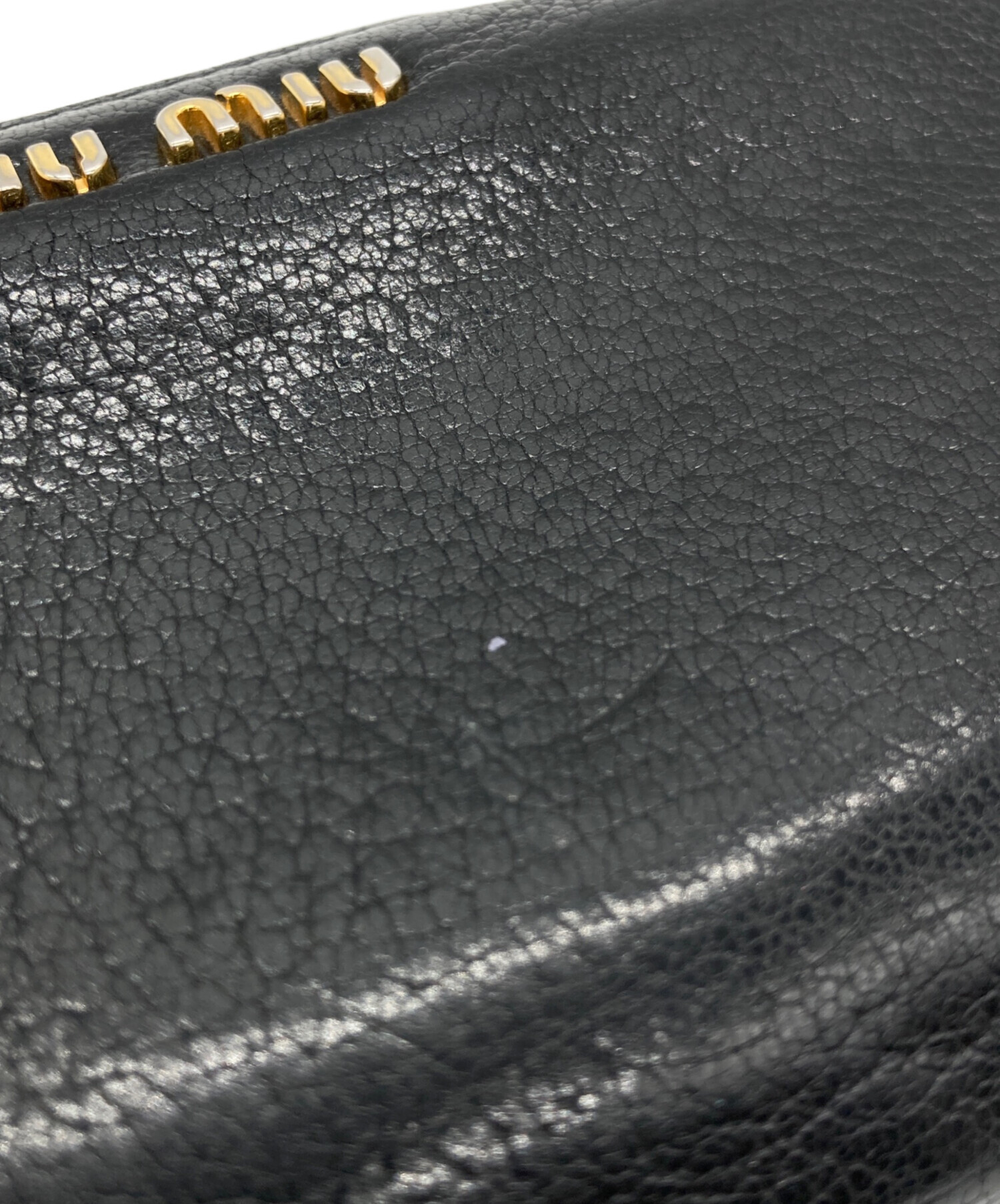 中古・古着通販】MIU MIU (ミュウミュウ) L字ファスナー長財布