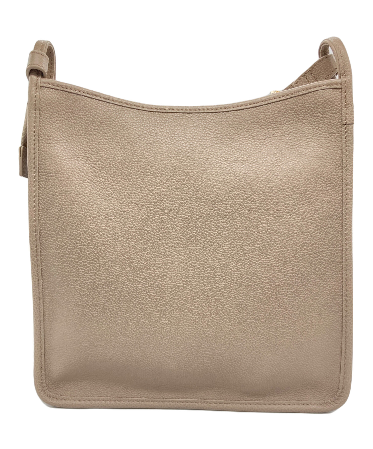 中古・古着通販】LONGCHAMP (ロンシャン) ショルダーバッグ ベージュ 