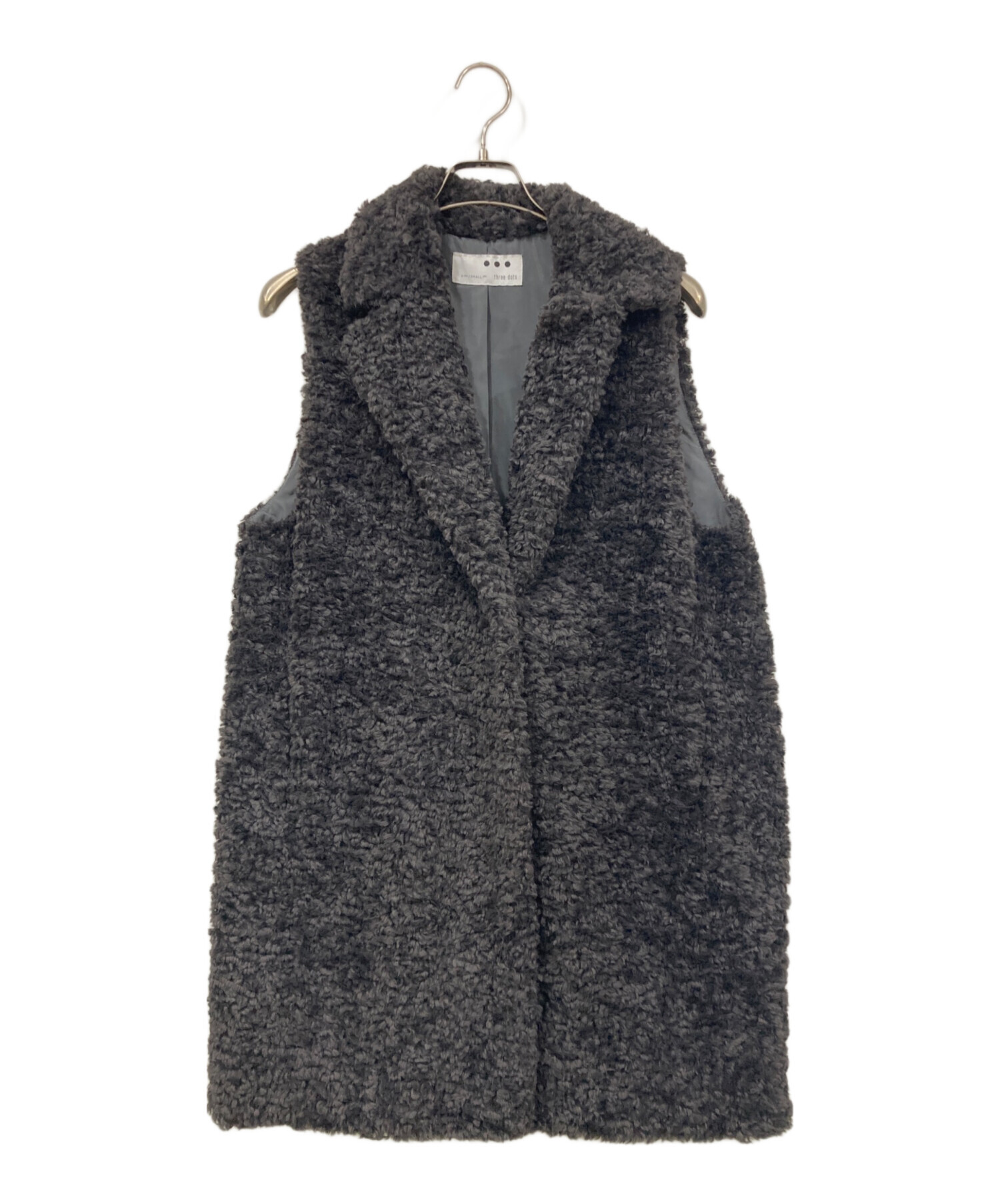 中古・古着通販】THREE DOTS (スリードッツ) プードルボア テーラード