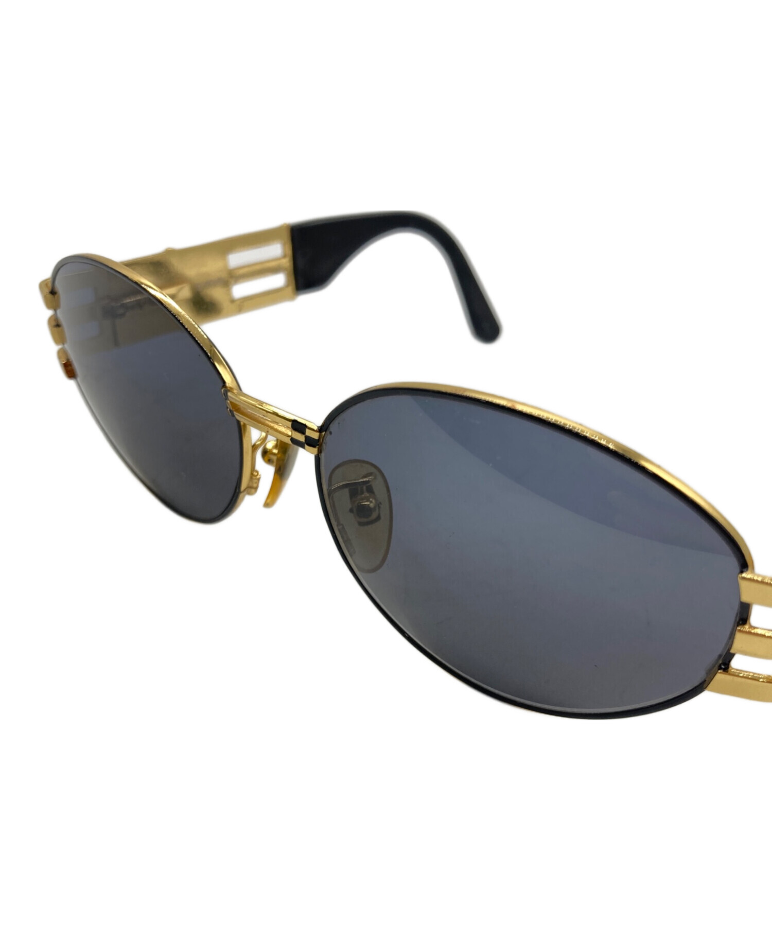 中古・古着通販】FENDI (フェンディ) サングラス ブラック×ゴールド