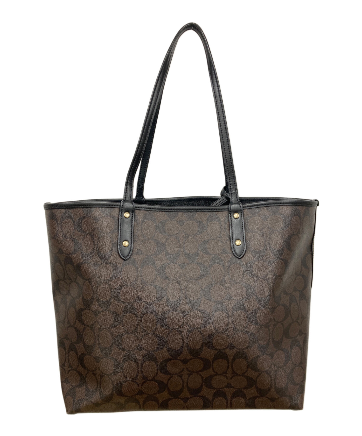 COACH ダークブラウン トートバッグ 【公式通販】
