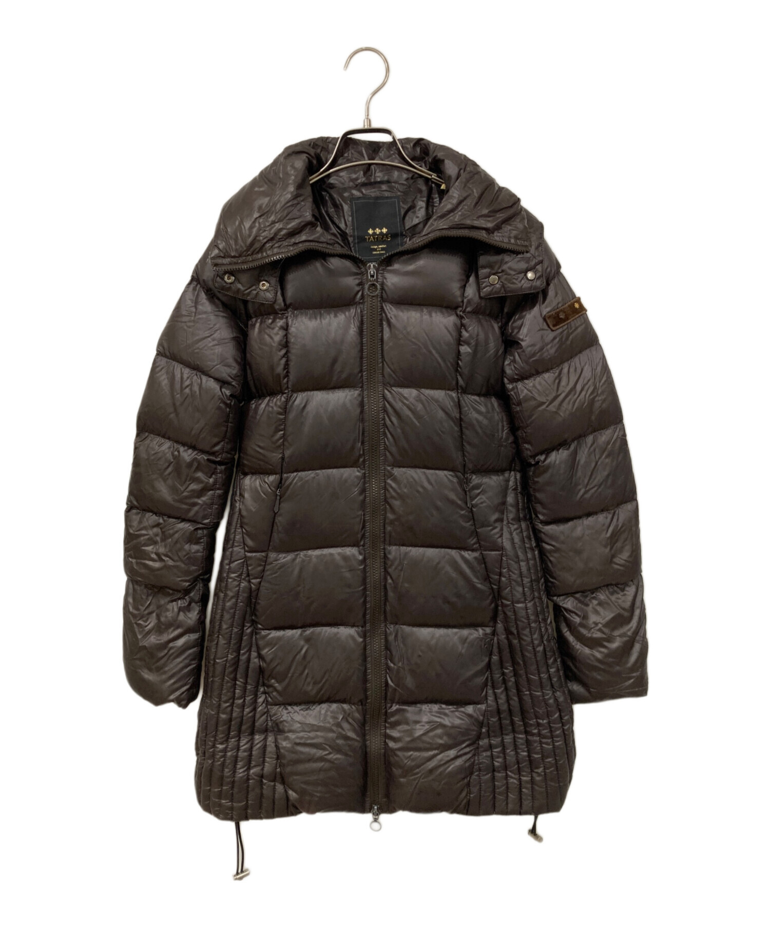 中古・古着通販】TATRAS (タトラス) ダウンコート ブラウン サイズ:M 
