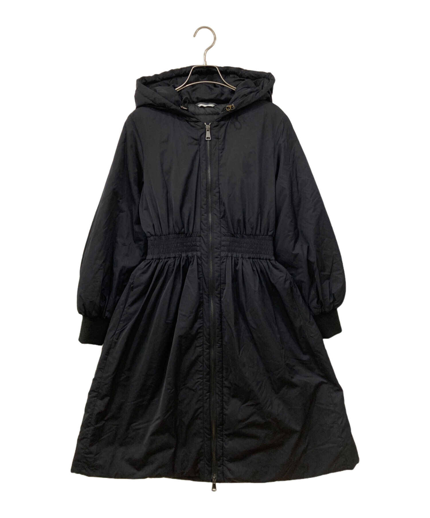中古・古着通販】MaxMara (マックスマーラ) ダウンコート ブラック 