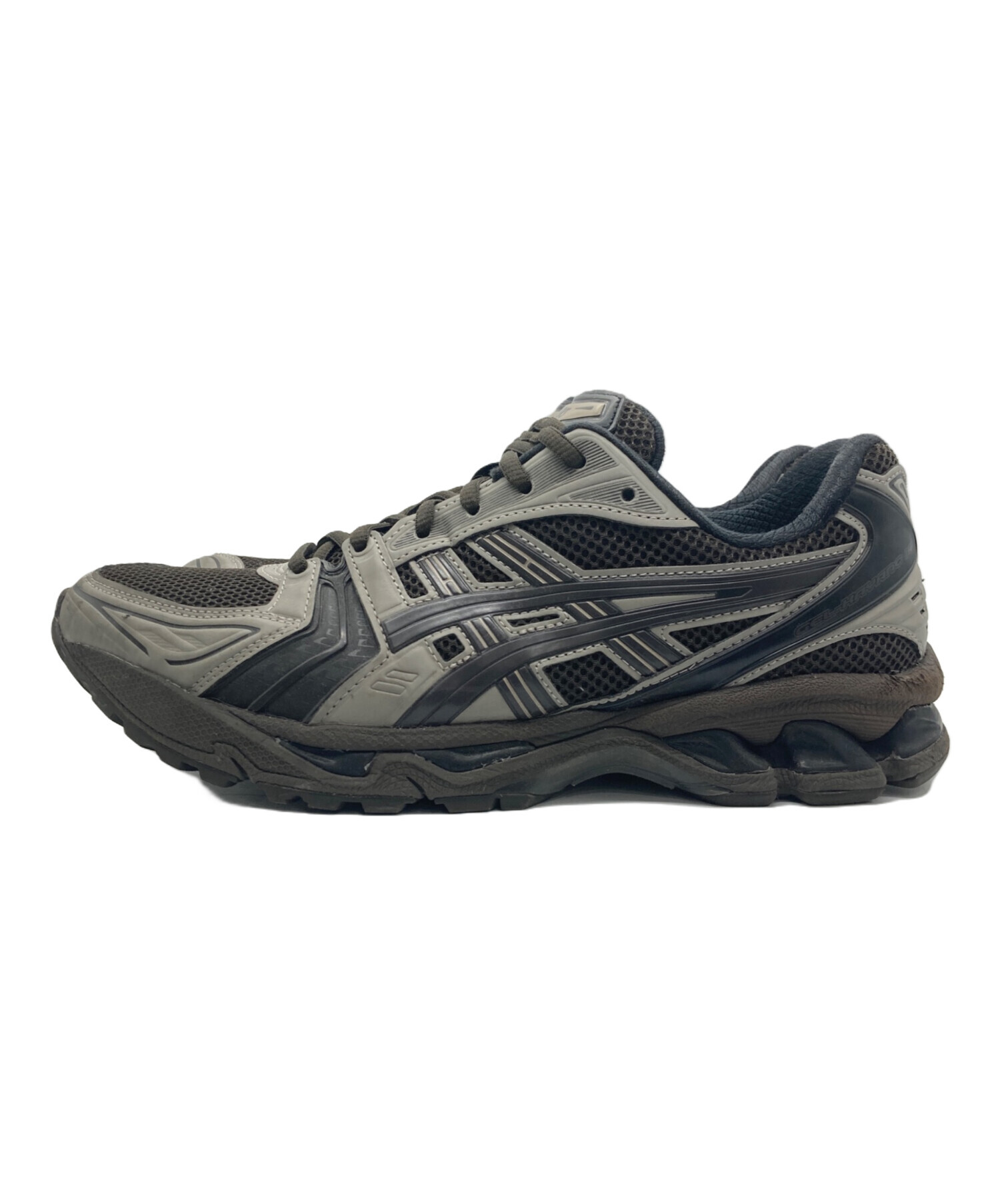 中古・古着通販】asics (アシックス) スニーカー グレー×ダークグレー