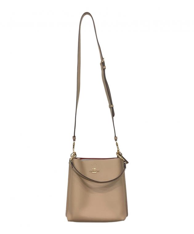 COACH コーチ/モリーバゲットバッグ2WAY/チョーク/CA214/B23**/Aランク/75【中古】 COACH - COACH コーチ/モリーバゲットバッグ2WAY/チョーク/CA214/B23