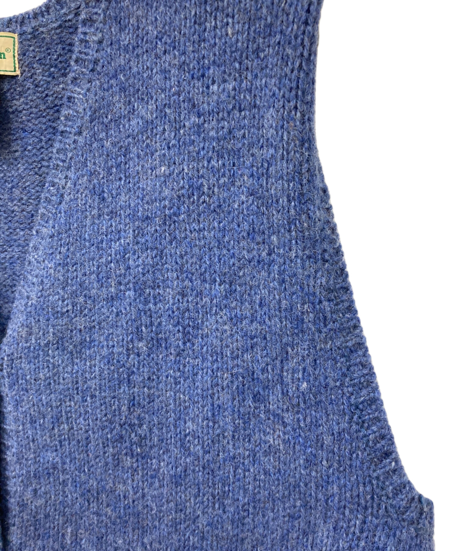 中古・古着通販】L.L.Bean (エルエルビーン) ニットベスト ブルー 