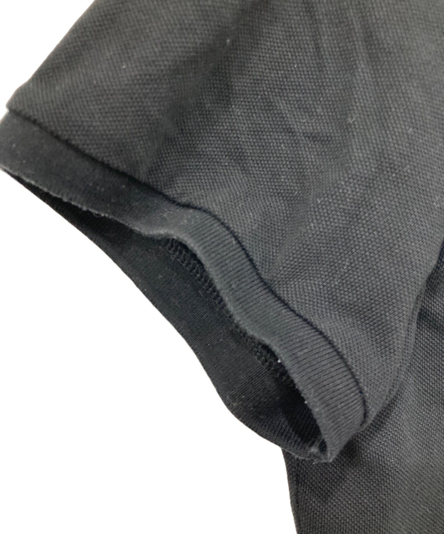 中古・古着通販】MONCLER (モンクレール) ポロシャツ ブラック サイズ