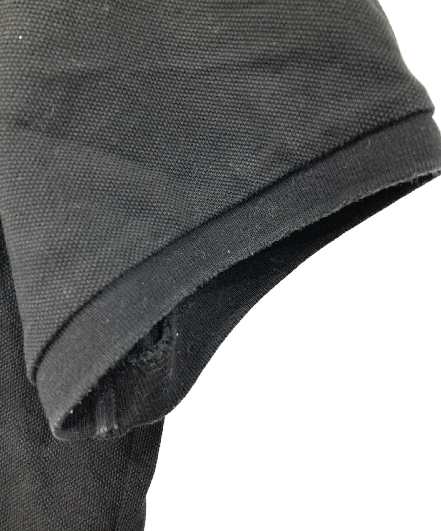 中古・古着通販】MONCLER (モンクレール) ポロシャツ ブラック サイズ
