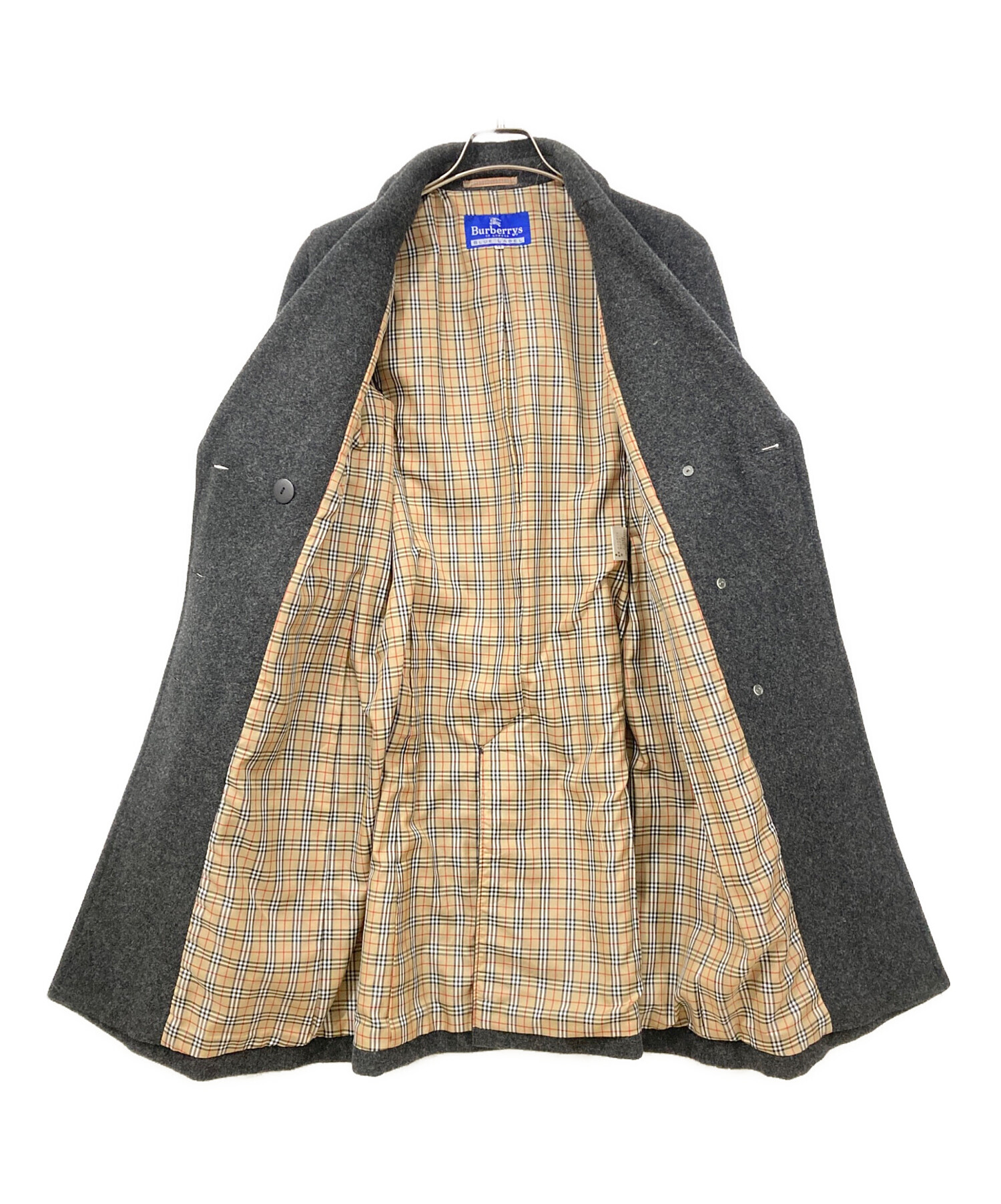 中古・古着通販】Burberry's (バーバリーズ) 厚手コート グレー サイズ