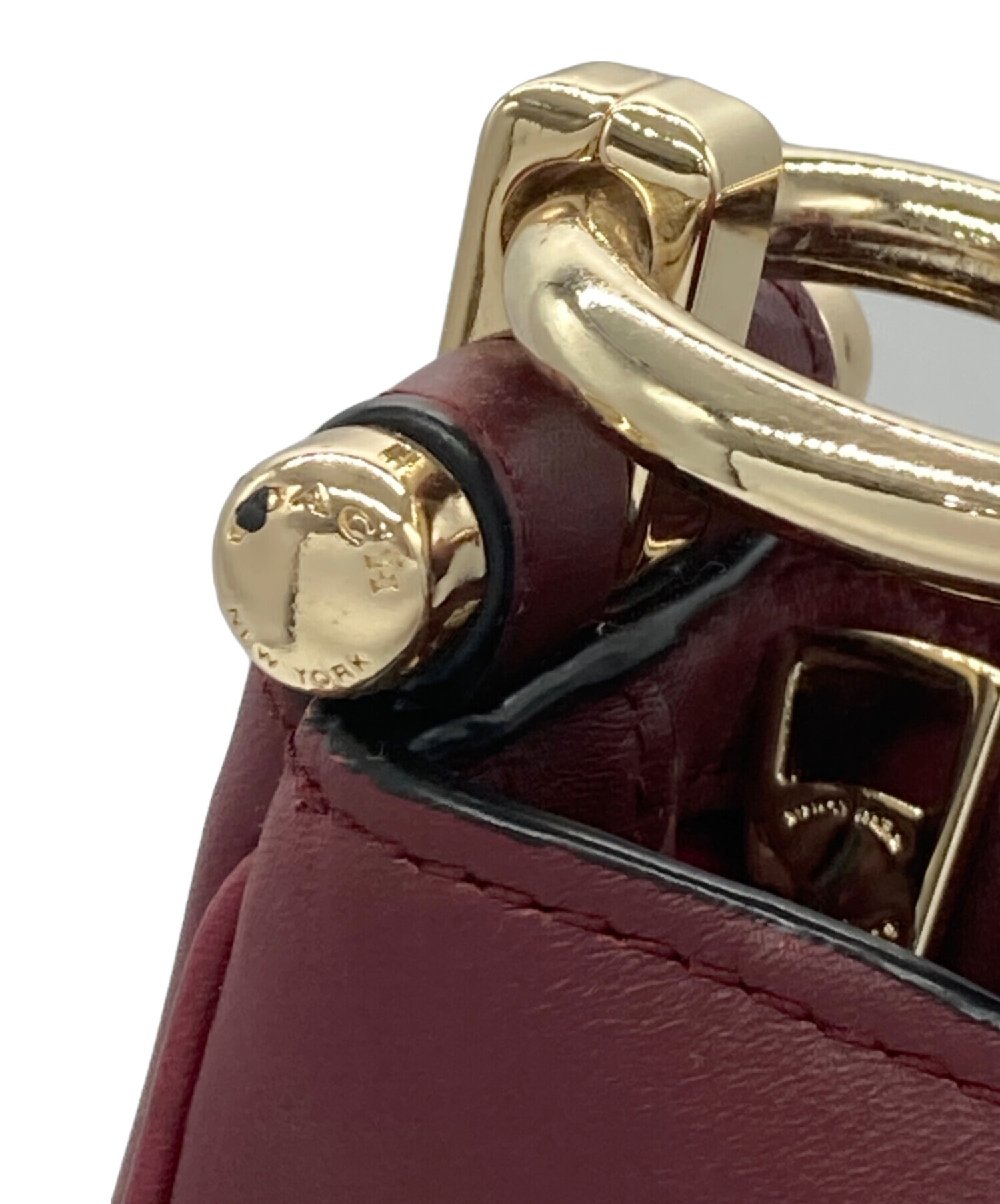 中古・古着通販】COACH (コーチ) ショルダーバッグ ボルドー｜ブランド