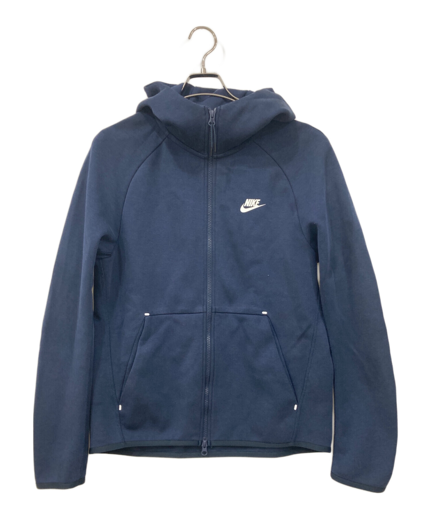中古・古着通販】NIKE (ナイキ) ジップパーカー ネイビー サイズ:SIZE