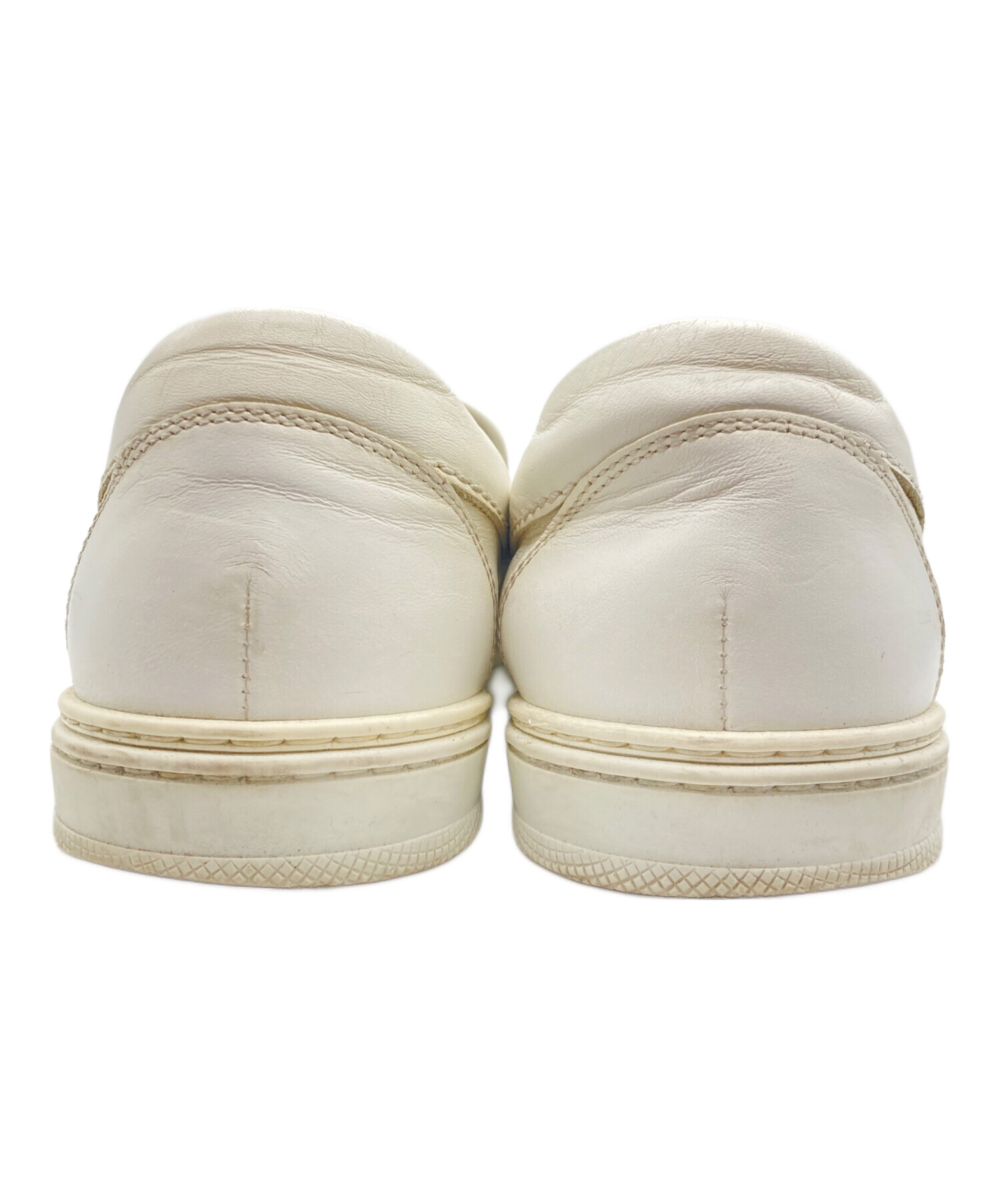 中古・古着通販】JIMMY CHOO (ジミーチュウ) スリッポン ホワイト