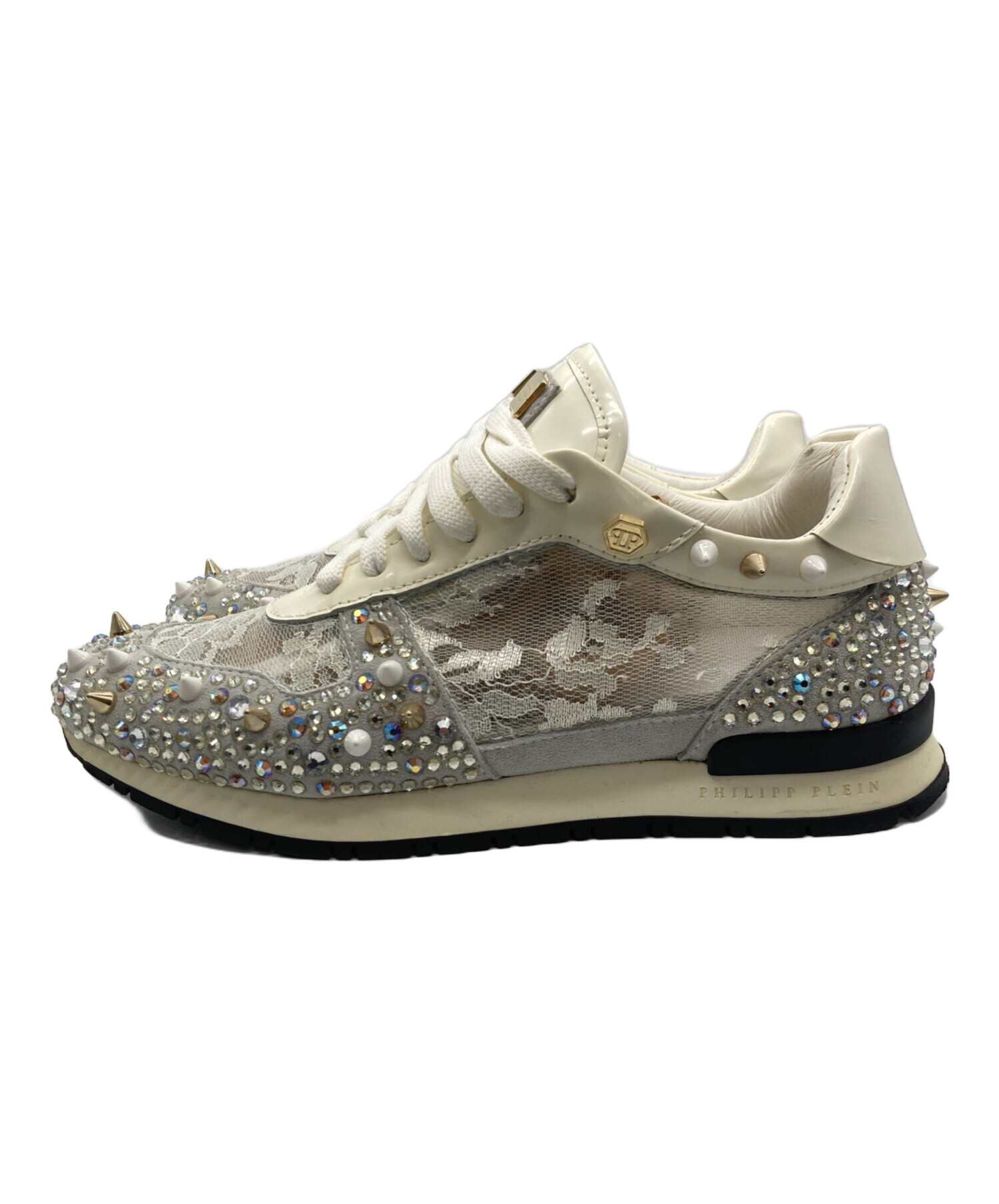 中古・古着通販】philipp plein (フィリッププレイン) ローカット