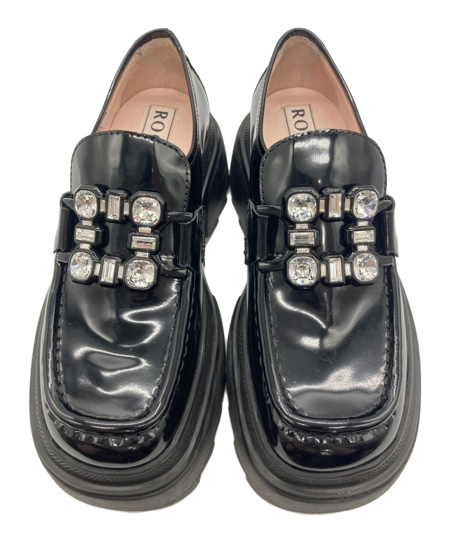 中古・古着通販】Roger Vivier (ロジェ ヴィヴィエ) レザーストラス