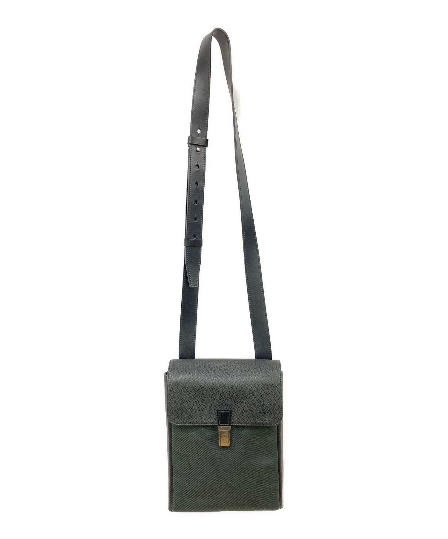LOUIS VUITTON ルイヴィトン タイガ サラトヴPM ショルダーバッグ 中古・古着通販】LOUIS VUITTON (ルイ ヴィトン) タイガ サラトヴPM