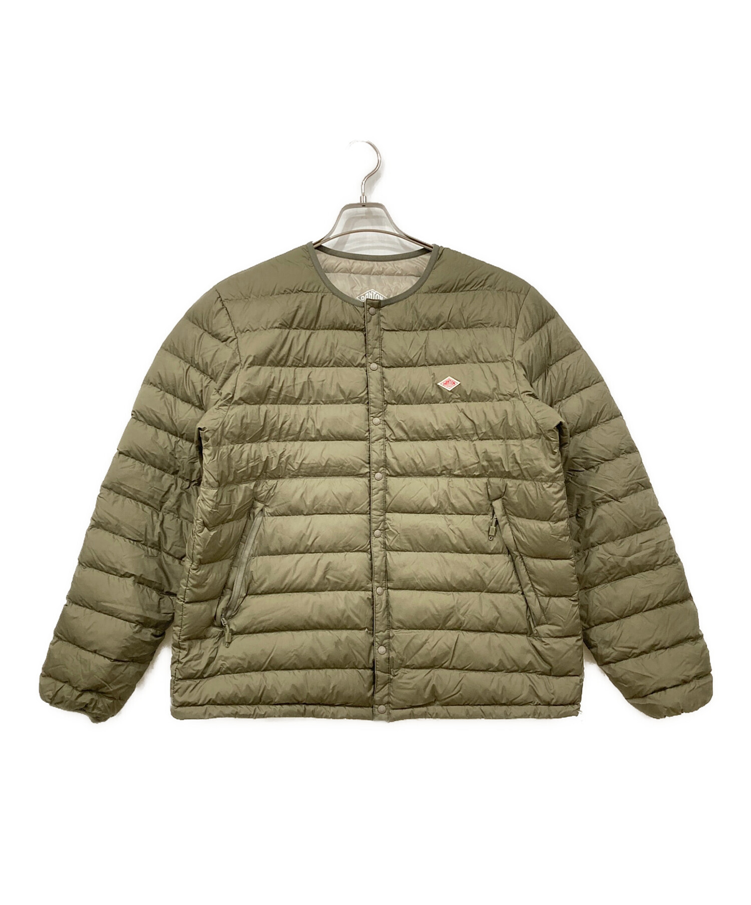中古・古着通販】DANTON (ダントン) ダウンジャケット カーキ サイズ