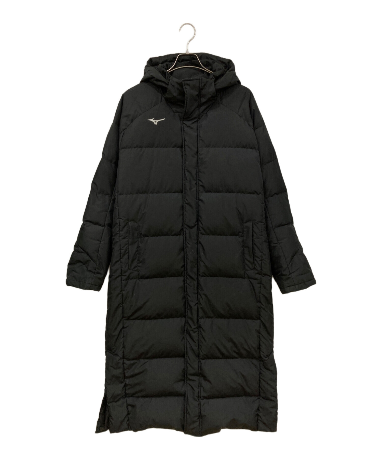 中古・古着通販】MIZUNO (ミズノ) ダウンロングコート ブラック サイズ