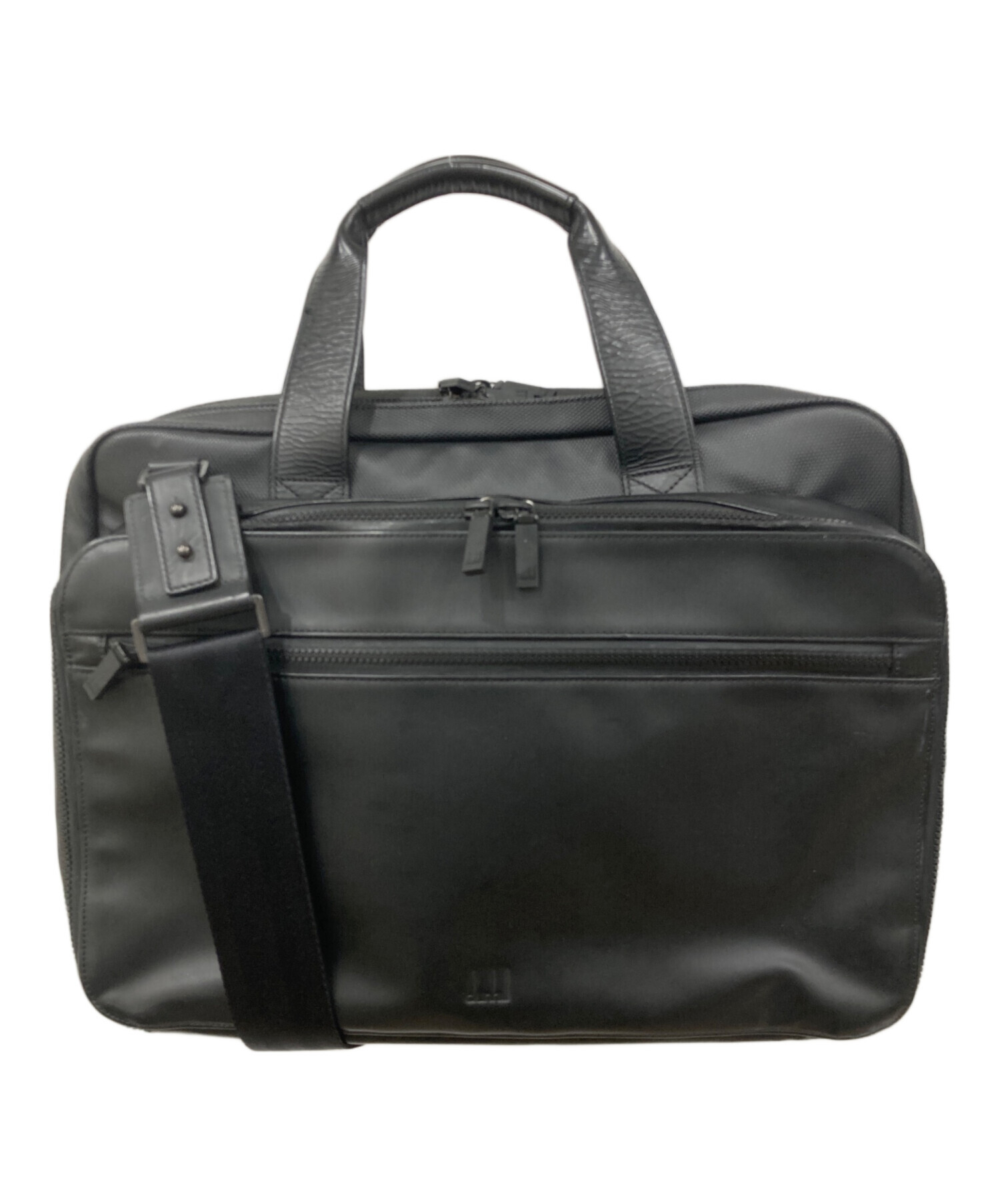 中古・古着通販】dunhill (ダンヒル) 2WAYブリーフケース ブラック 