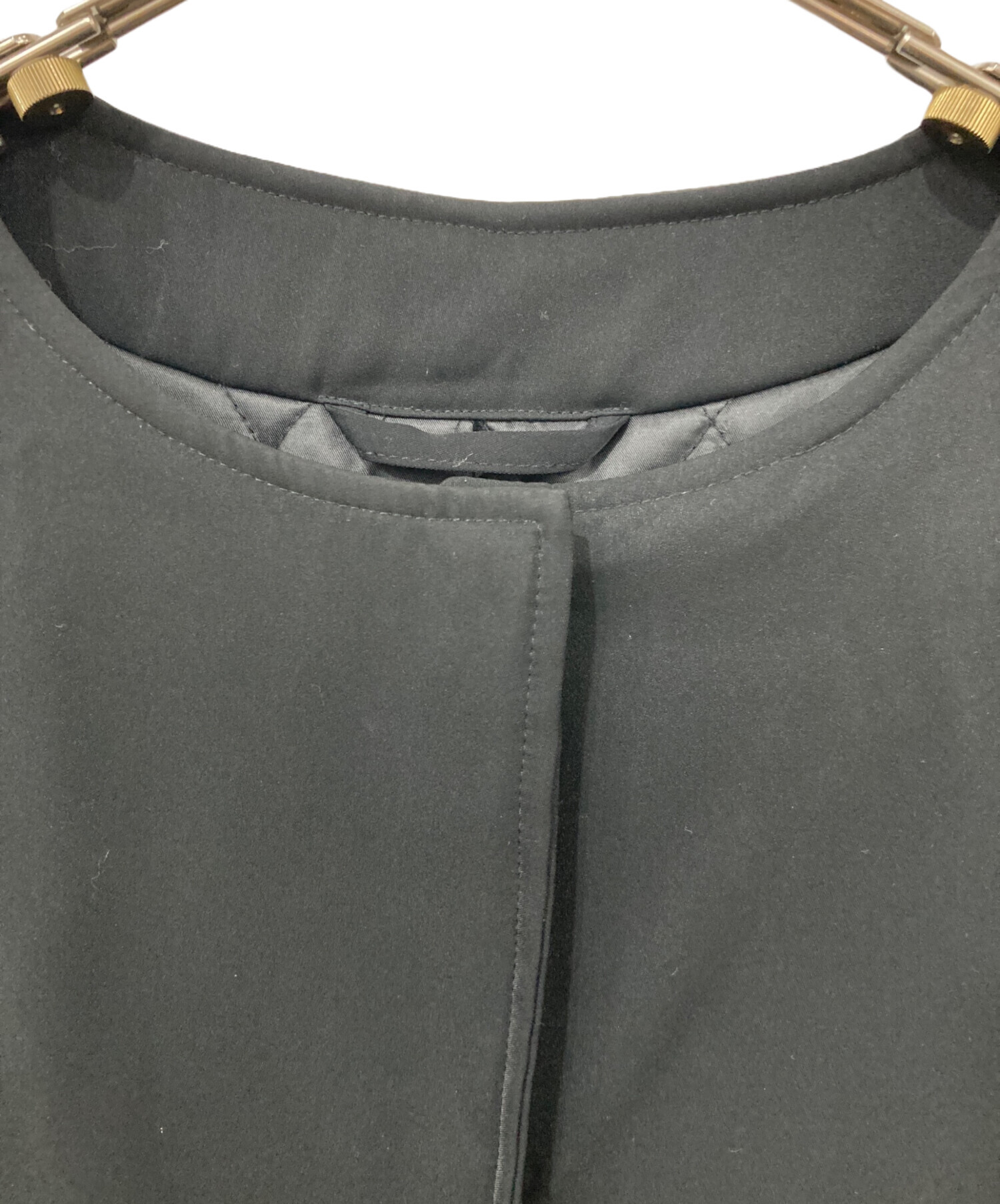 中古・古着通販】SOEJU (ソージュ) ライトパディングノーカラーコート