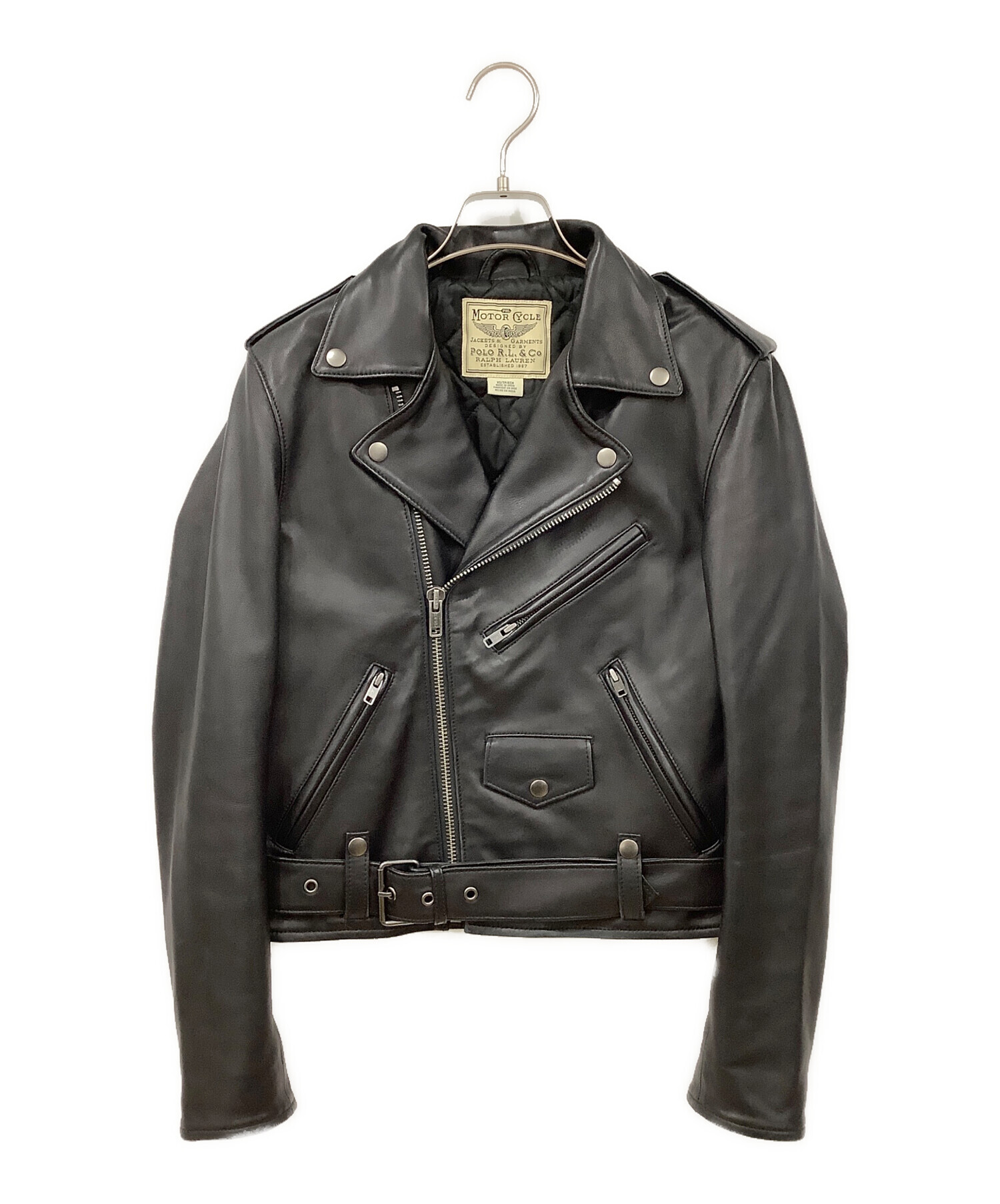 ラルフローレン　ライダースジャケット 中古・古着通販】POLO RALPH LAUREN (ポロ・ラルフローレン) スエード