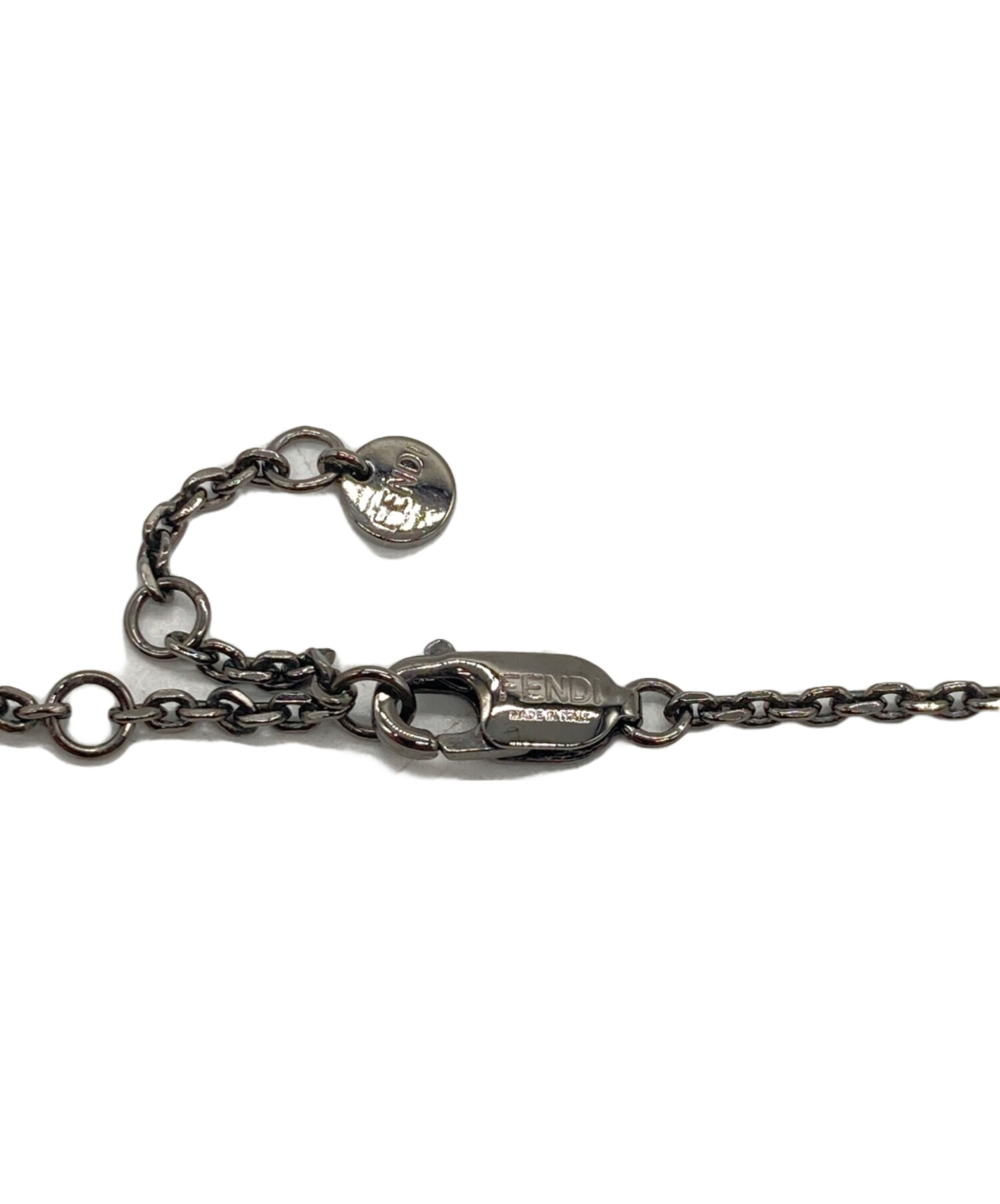中古・古着通販】FENDI (フェンディ) ファイブネックレス メタル 