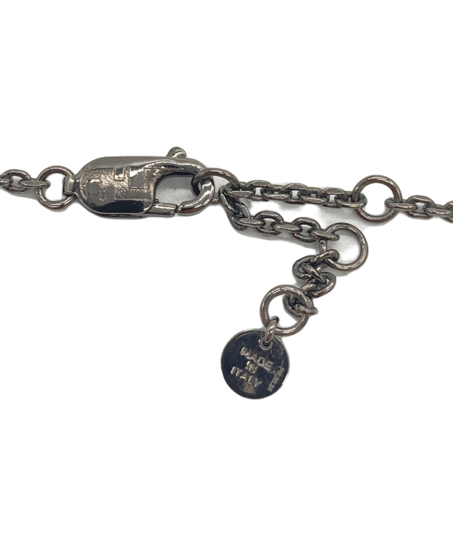 中古・古着通販】FENDI (フェンディ) ファイブネックレス メタル 中古・古着通販】FENDI (フェンディ) ファイブネックレス メタル