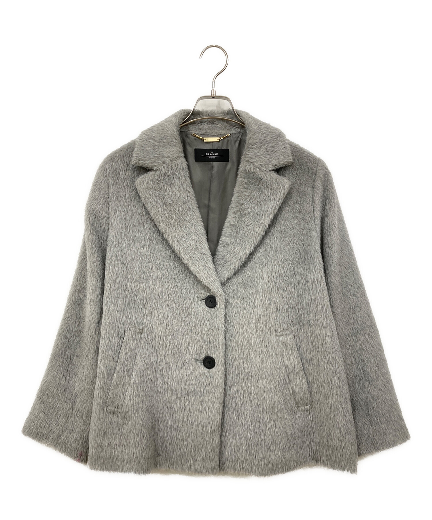 中古・古着通販】THE CLASSE (ザ・クラス) アルパカ/ウール混コート