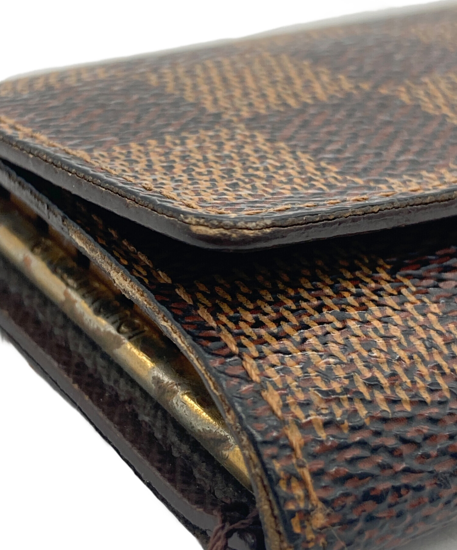 Louis Vuitton レザー 6連キーケース ブラウン 中古・古着通販】LOUIS VUITTON (ルイ ヴィトン) 6連キーケース