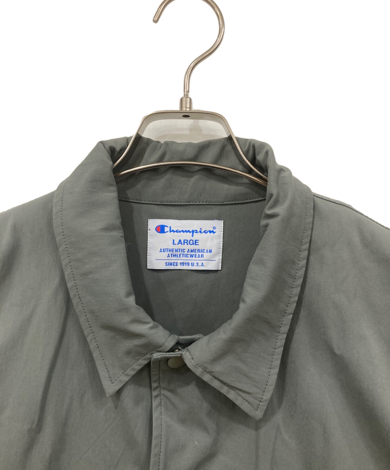 中古・古着通販】Champion (チャンピオン) コーチジャケット カーキ