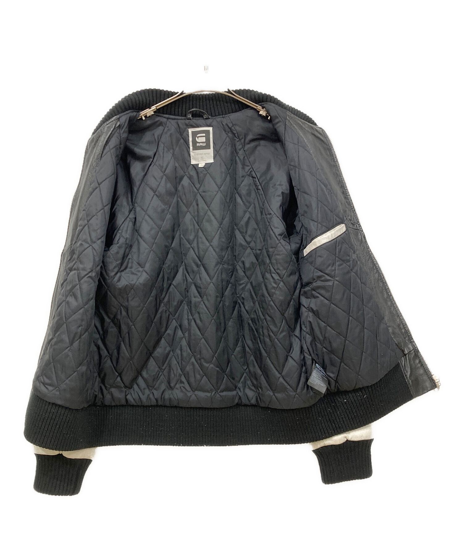 中古・古着通販】G-STAR RAW (ジースターロゥ) ピックレザージャケット