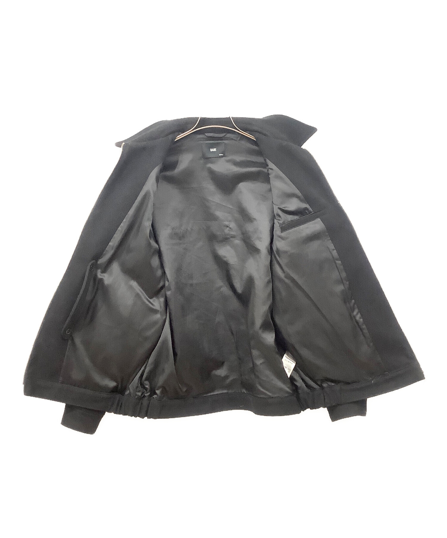 中古・古着通販】HARE (ハレ) シングルライダースジャケット ブラック
