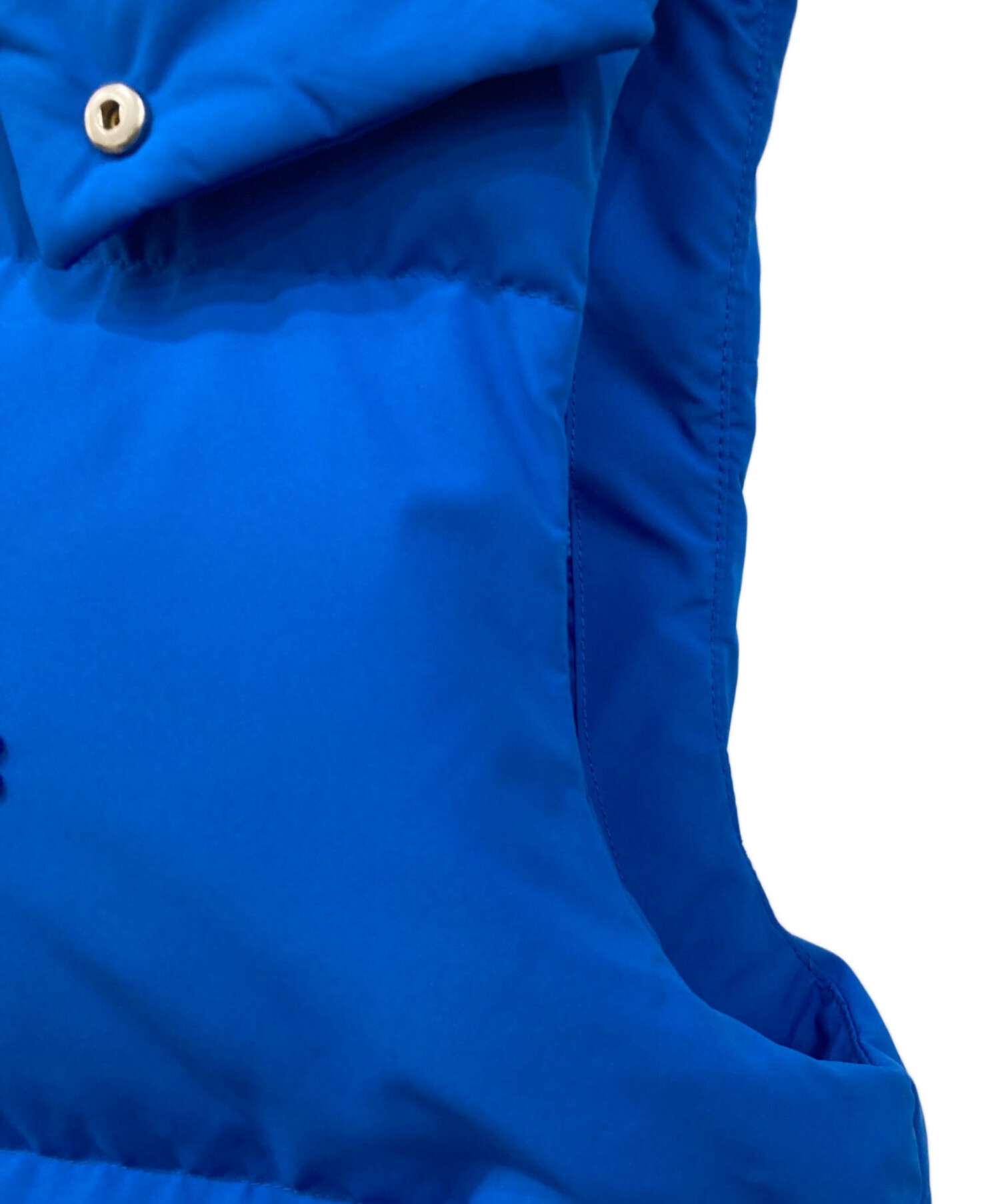 中古・古着通販】LACOSTE (ラコステ) ダウンベスト ブルー サイズ:M