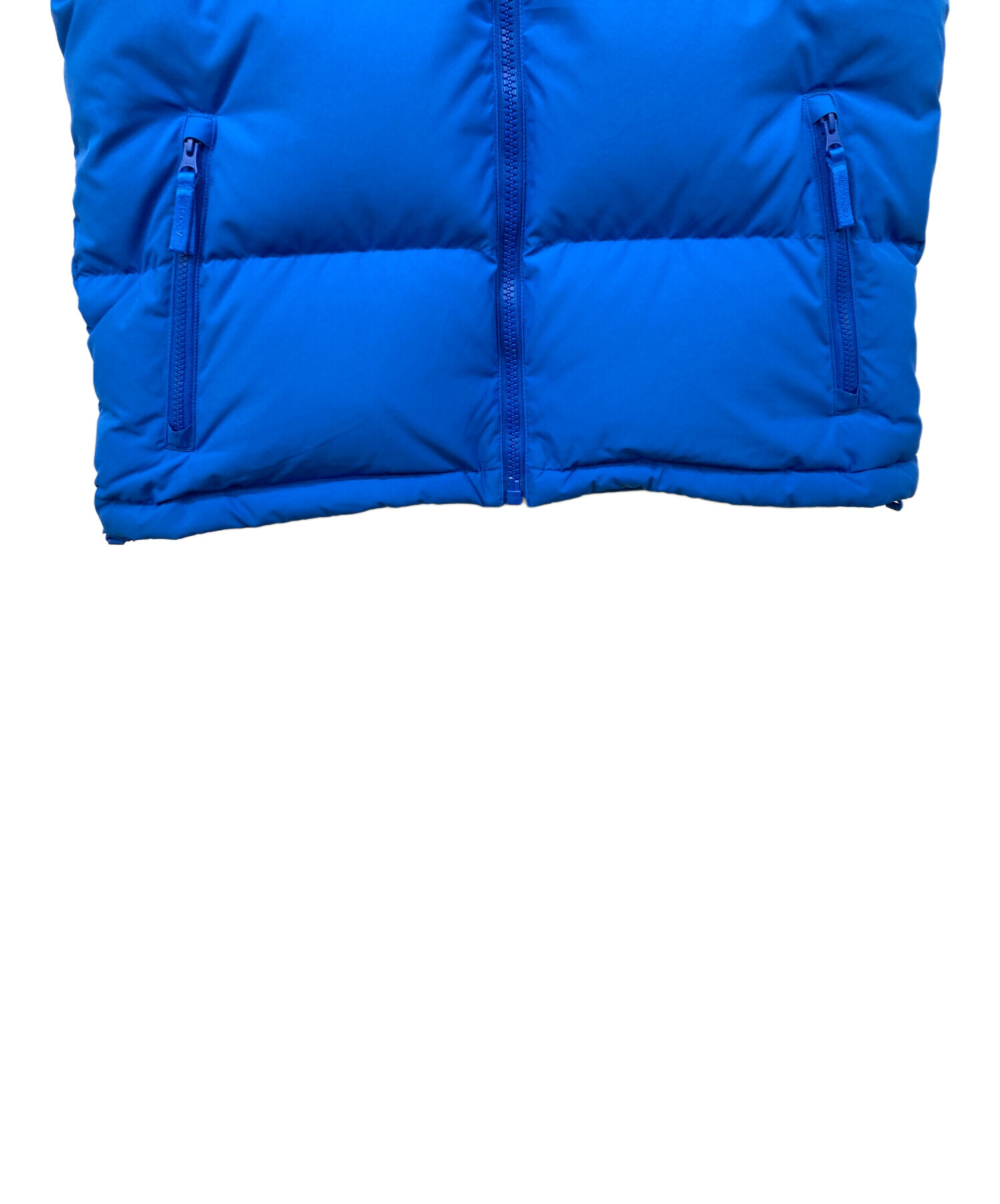 中古・古着通販】LACOSTE (ラコステ) ダウンベスト ブルー サイズ:M