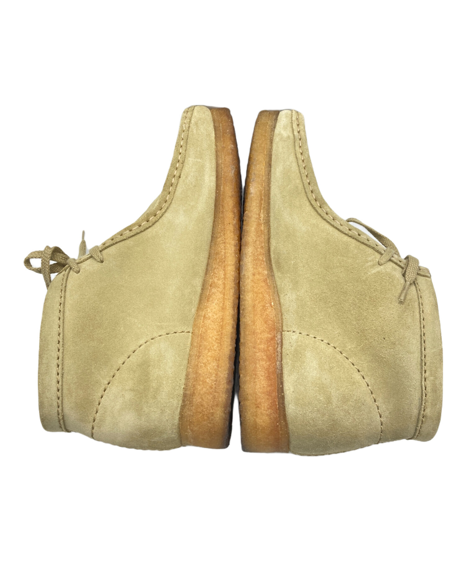 中古・古着通販】CLARKS (クラークス) ワラビーシューズ ベージュ